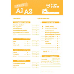 Carte murale permis A1/A2