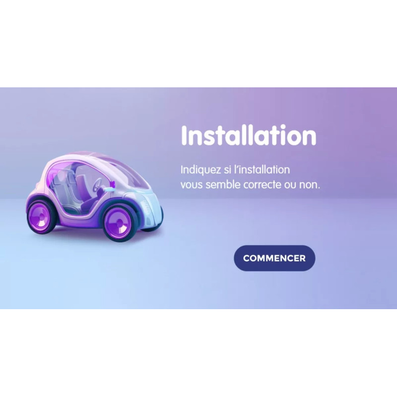 Question installation dans le véhicule