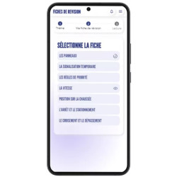 Fiches de révision sélection de la fiche par thématique