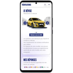 Visuel téléphone page choix du véhicule