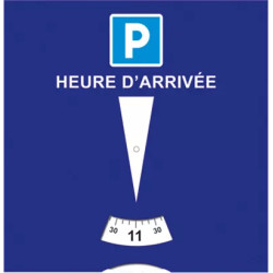 Face disque de stationnement européen