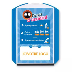 Dos disque de stationnement gratoir personnalisable