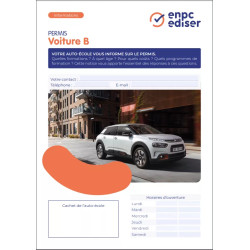 Notice d'information enjeux et déroulement de la formation du permis de conduire B