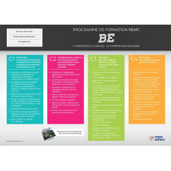 Carte murale formation BE/B96