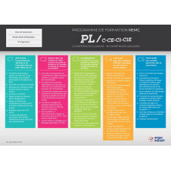 Carte murale Permis Poids Lourds