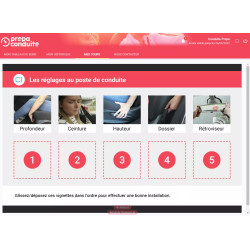 Question compétence C1 réglages au poste de conduite