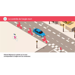 Question compétence C1 controle de l'angle mort