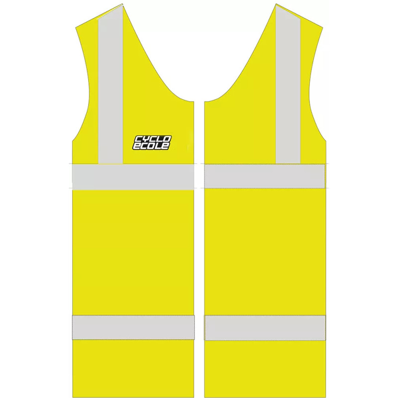 Gilet cyclo-école face