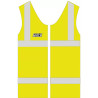 Gilet cyclo-école face