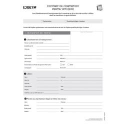 Contrat de formation permis AM