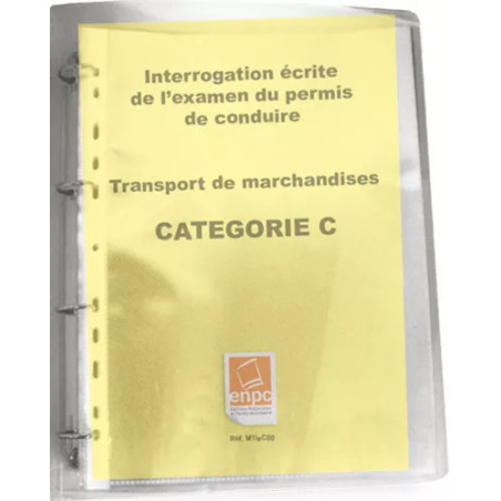 Classeur de fiches interrogations écrites permis C