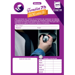Notice d'informations Formation 7 heures B(78) vers B - labellisation