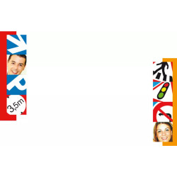 Carte de visite modèle trafic