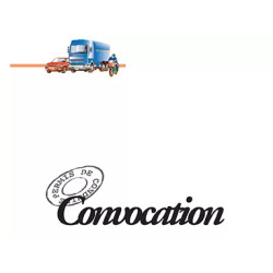 Carte de convocation modèle tous permis