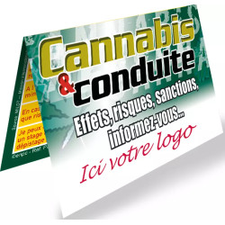 Cartes à gratter cannabis et conduite personnalisables