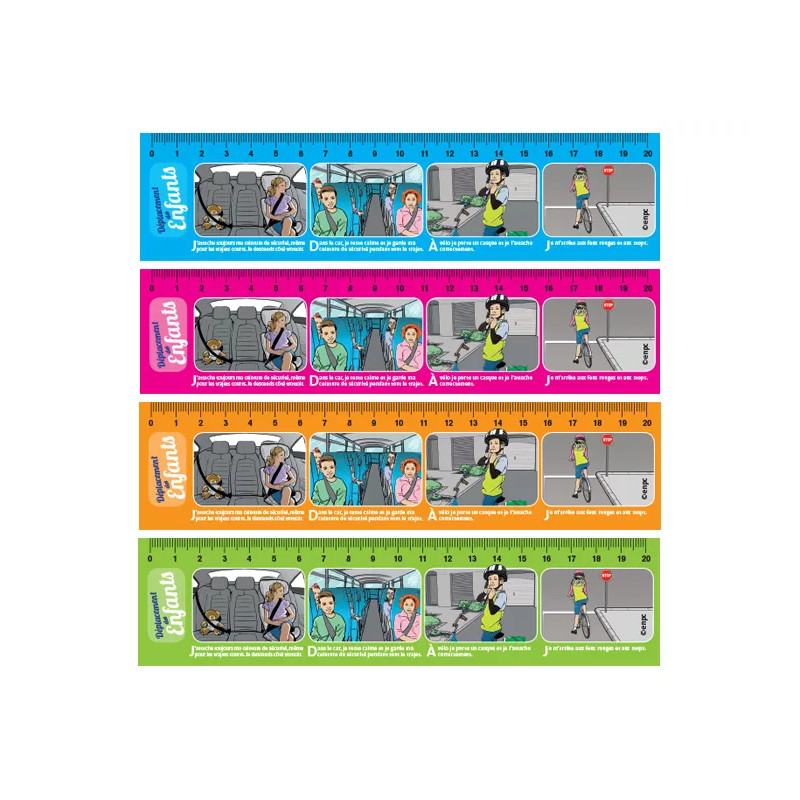 Verso règle de déplacement enfant