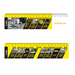 Règle de prévention personnalisable modèle à pied