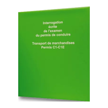 Classeur questions interrogations écrites DSCR C1-C1E