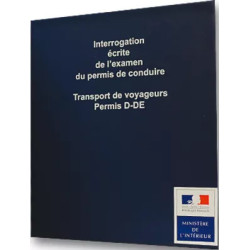 Classeur questions interrogations écrites DSCR D-DE