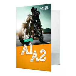 Chemise à rabats moto