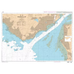 Carte marine SHOM Embouchure de la Loire port de Saint-Nazaire