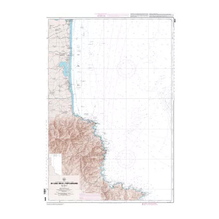 Carte marine du Cabo Creus à Port-Barcarès