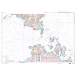 Carte marine Bouches de Bonifacio