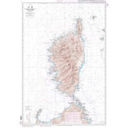 Carte marine Ile de Corse