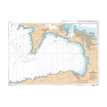 Carte marine de la Baie de Douarnenez