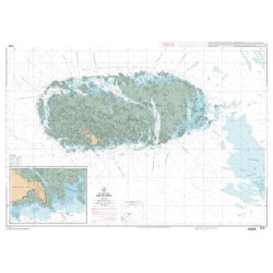 Carte marine du SHOM : Iles Chausey