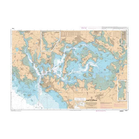 Carte marine du SHOM : Golfe du Morbihan