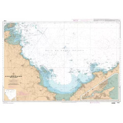 Carte marine du SHOM : De l'île de Bréhat au Cap Fréhel - Baie de Saint-Brieuc