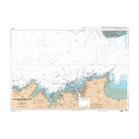 Carte marine du SHOM : Du Cap Fréhel à la Pointe du Grouin - Approches de Saint-Malo