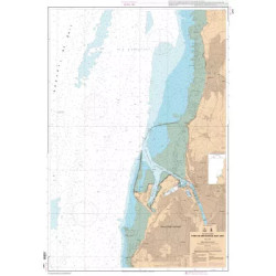 Carte marine port de Boulogne-sur-Mer