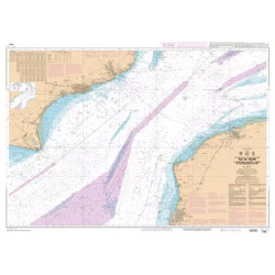 Carte marine Pas de Calais - De Boulogne-sur-Mer à Calais et de Dungeness à Dover