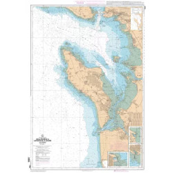 Carte marine de La Rochelle à la Pointe de La Coubre - Ile d'Oléron