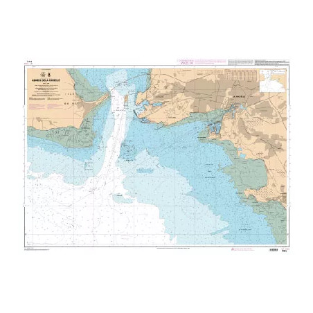 Carte marine du SHOM : Abords de La Rochelle