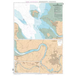 Carte marine du SHOM : Embouchure de la Charente