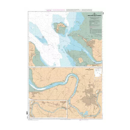 Carte marine du SHOM : Embouchure de la Charente
