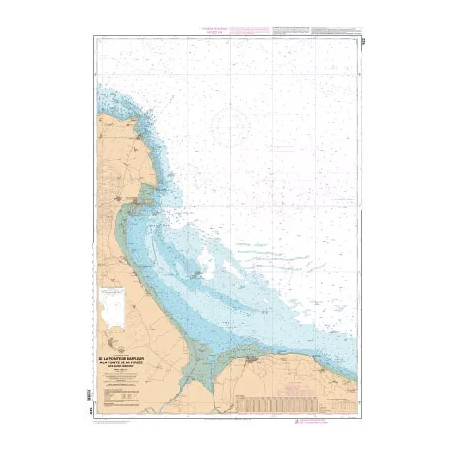 Carte marine du SHOM : De la Pointe de Barfleur à La Pointe de La Percée - Iles Saint-Marcouf