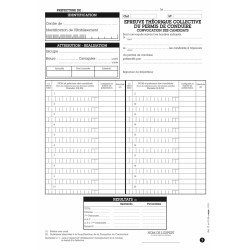 Liasses blanches NEPH épreuve théorique